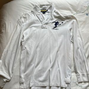 Ralph Lauren Rugby long sleeve polo. Mens size medium